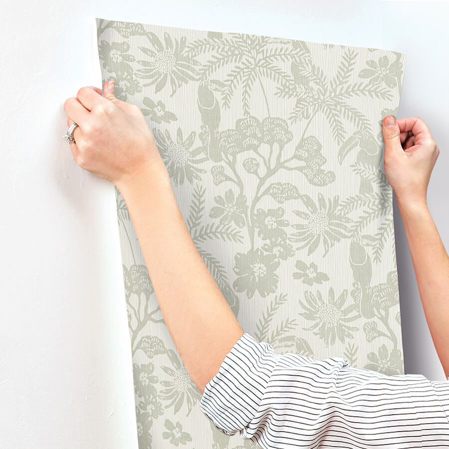 jacaranda-sage-tropical-trail-wallpaper-york-wallcoverings-4146-27244 - York Wallcoverings Papel pintado