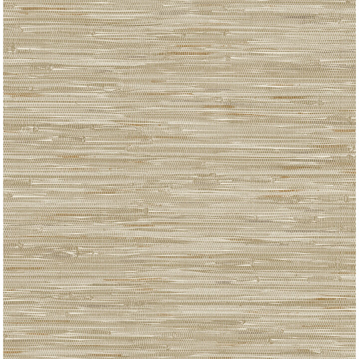exhale-light-brown-woven-faux-grasscloth-wallpaper-york-wallcoverings-4146-27259 - York Wallcoverings Wallpaper