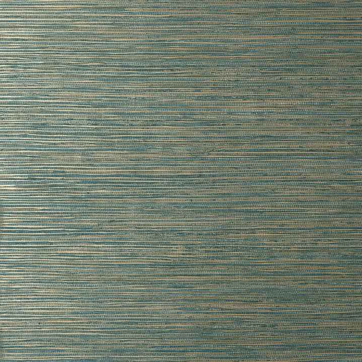 Fusion Teal Plain Wallpaper - York Wallcoverings - M1768