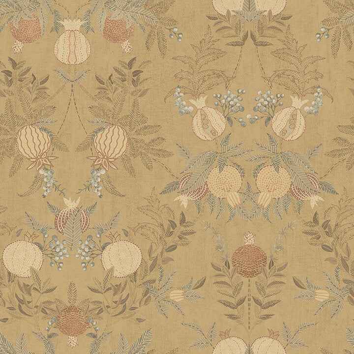 Melograno Wheat Peel & Stick Wallpaper - York Wallcoverings - CJS6318 - York Wallcoverings Wallpaper