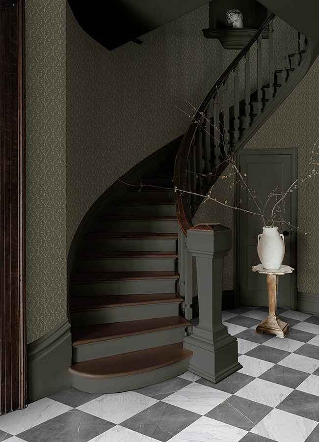 Nova Evergreen Peel & Stick Wallpaper - York Wallcoverings - CJS6329 - York Wallcoverings Wallpaper