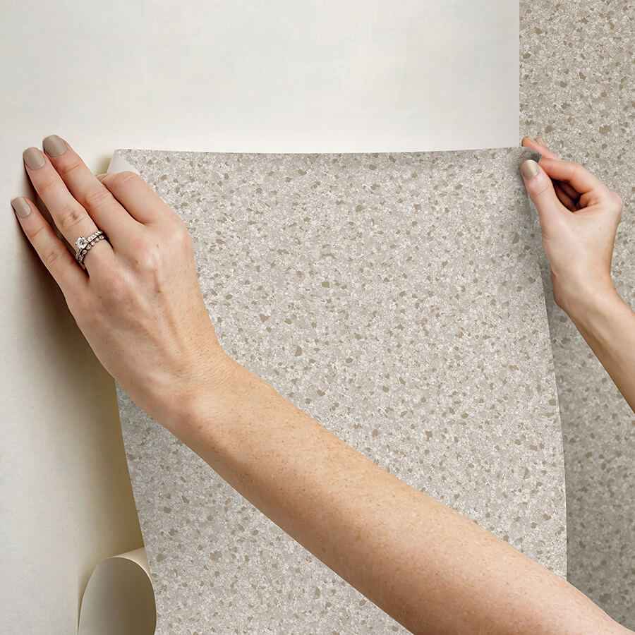 Monumental Ivory Peel and Stick Wallpaper - York Wallcoverings - NHS6168 - York Wallcoverings Wallpaper