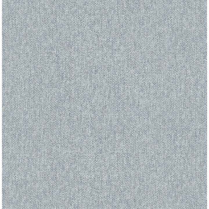 Herringbone Blue Tweed Wallpaper - York Wallcoverings - 4164-M1824 - York Wallcoverings Wallpaper
