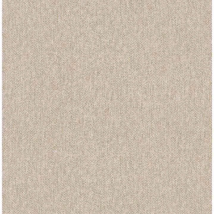 Herringbone Neutral Tweed Wallpaper - York Wallcoverings - 4164-M1825 - York Wallcoverings Wallpaper