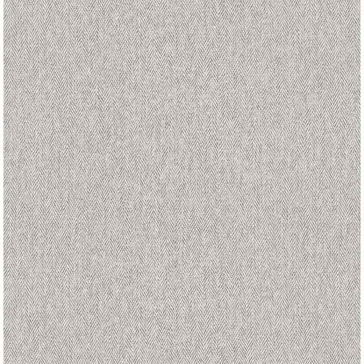 Herringbone Grey Tweed Wallpaper - York Wallcoverings - 4164-M1827 - York Wallcoverings Wallpaper