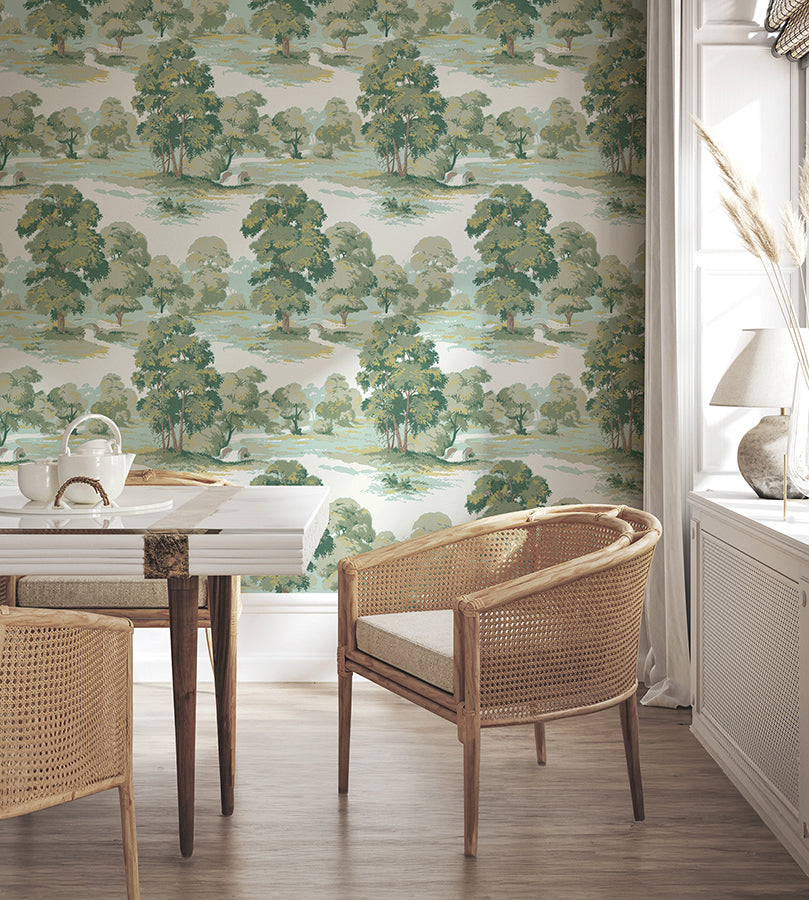sherwood-green-glade-wallpaper-york-wallcoverings-4164-m1829 - York Wallcoverings Wallpaper