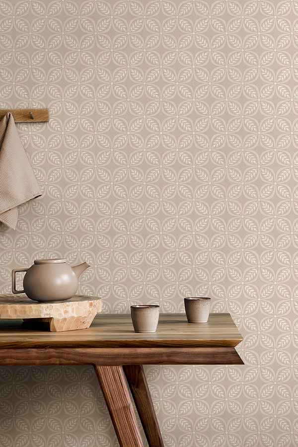 Morgrove Beige Trellis Wallpaper - York Wallcoverings - 4164-M1835 - York Wallcoverings Wallpaper