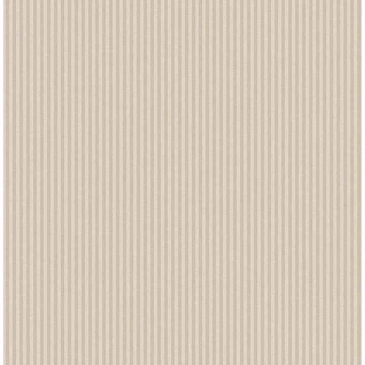 Ticking Beige Stripe Wallpaper - York Wallcoverings - 4164-M1848 - York Wallcoverings Wallpaper