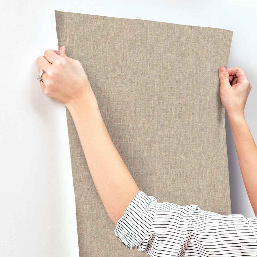 Cromie Taupe Texture Wallpaper - York Wallcoverings - 4135-6910 - York Wallcoverings Wallpaper