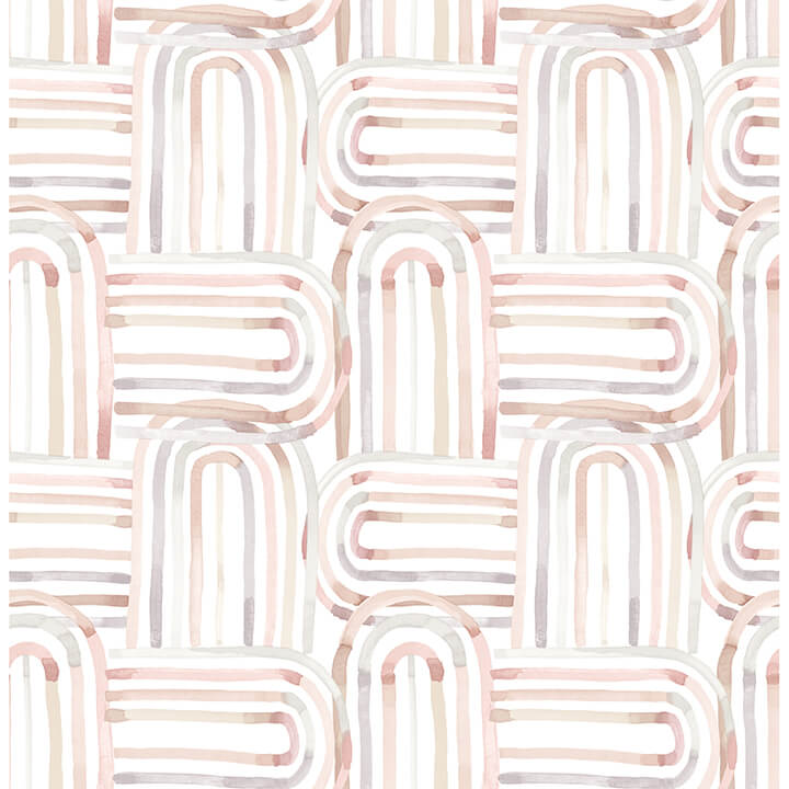 lolly-blush-arches-wallpaper-york-wallcoverings-4135-27271 - York Wallcoverings Wallpaper