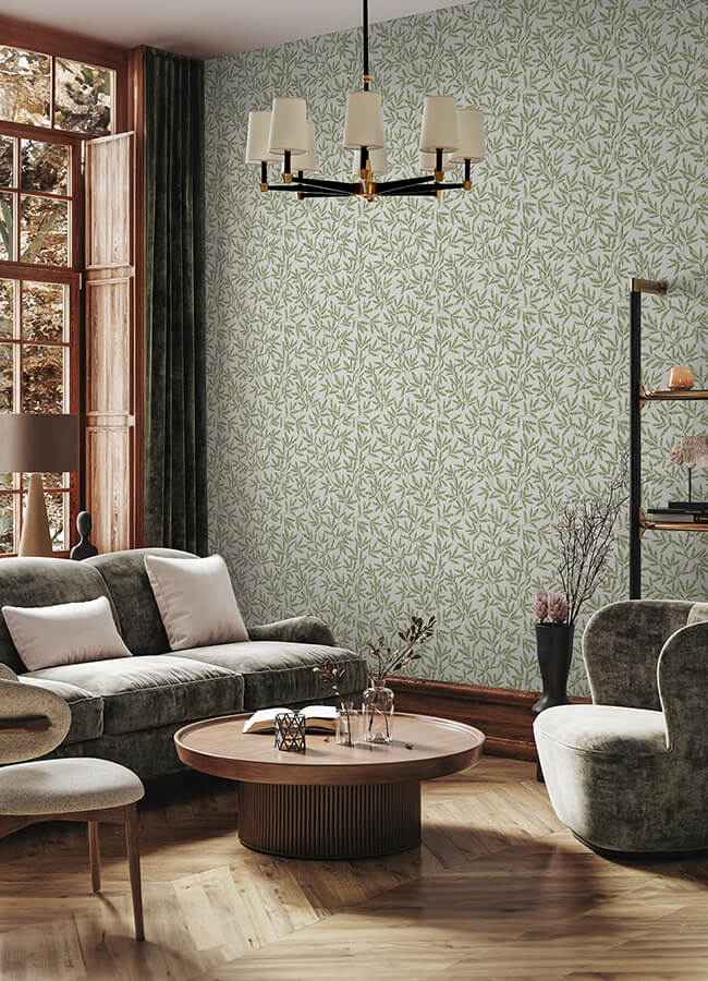 Rowan Artichoke Peel & Stick Wallpaper - York Wallcoverings - CJ6294 - York Wallcoverings Wallpaper