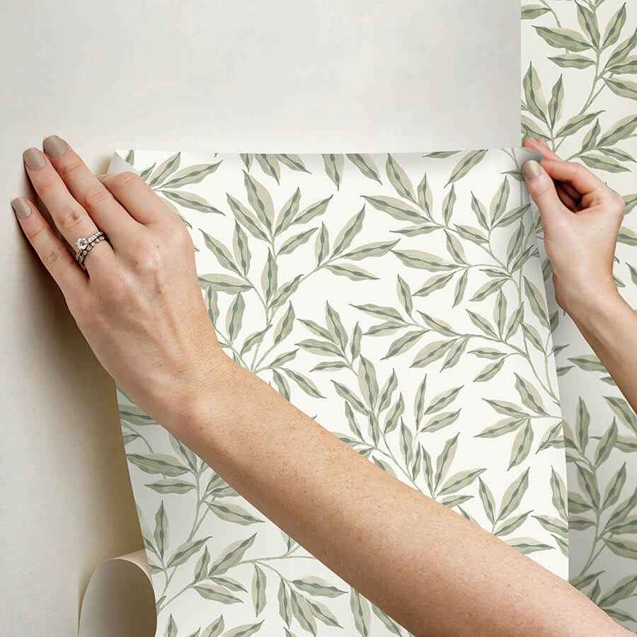 Rowan Artichoke Peel & Stick Wallpaper - York Wallcoverings - CJ6294 - York Wallcoverings Wallpaper