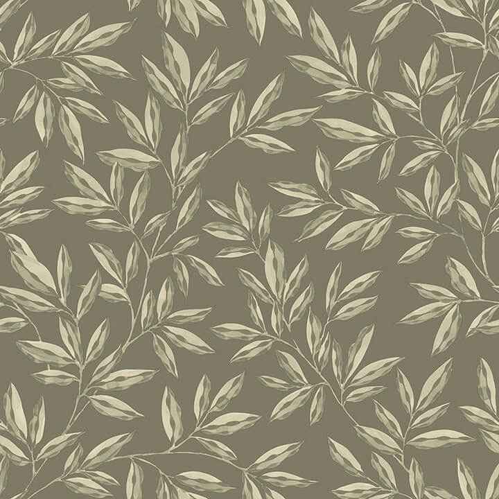 Rowan Olive Peel & Stick Wallpaper - York Wallcoverings - CJS6341 - York Wallcoverings Wallpaper