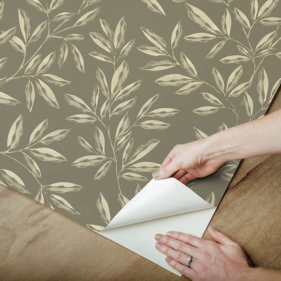 clj-rowan-olive-peel-and-stick-wallpaper-york-wallcoverings-cjs6341 - York Wallcoverings Wallpaper
