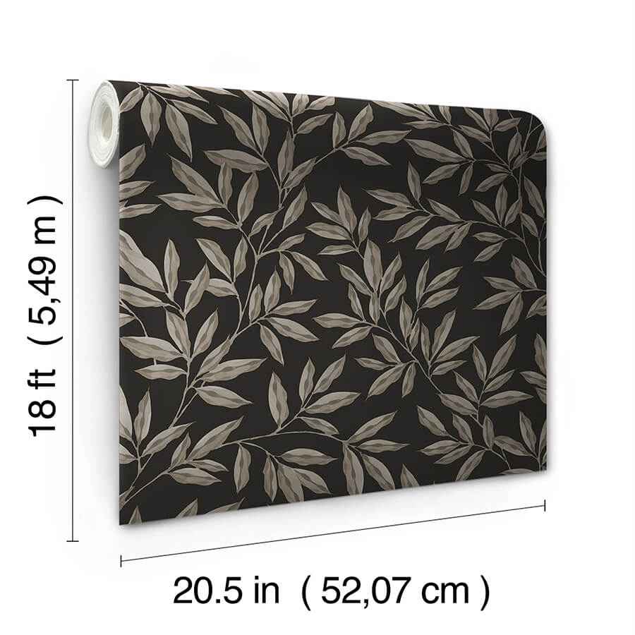 Rowan Pepper Peel & Stick Wallpaper - York Wallcoverings - CJS6342 - York Wallcoverings Wallpaper