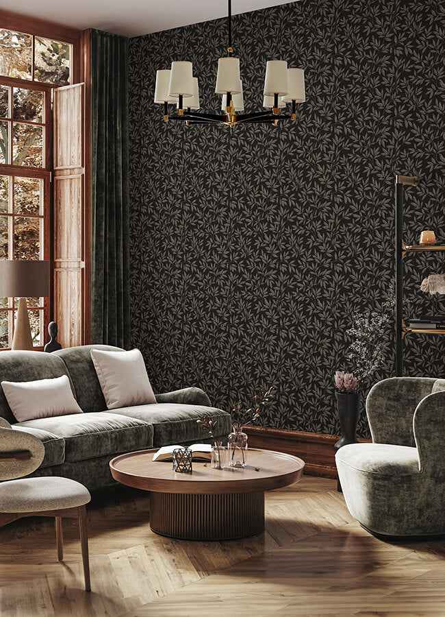 Rowan Pepper Peel & Stick Wallpaper - York Wallcoverings - CJS6342 - York Wallcoverings Wallpaper