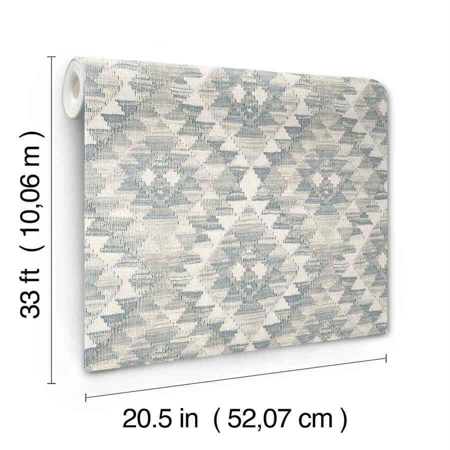Montana Sapphire Wallpaper - York Wallcoverings - 4142-72608 - York Wallcoverings Wallpaper