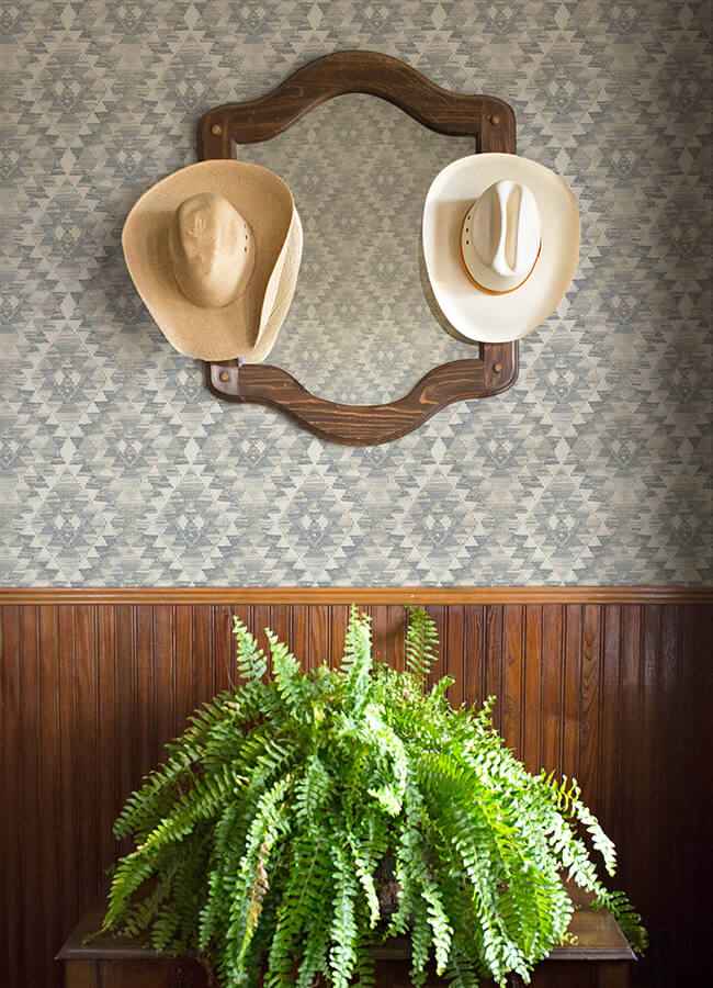 Montana Sapphire Wallpaper - York Wallcoverings - 4142-72608 - York Wallcoverings Wallpaper