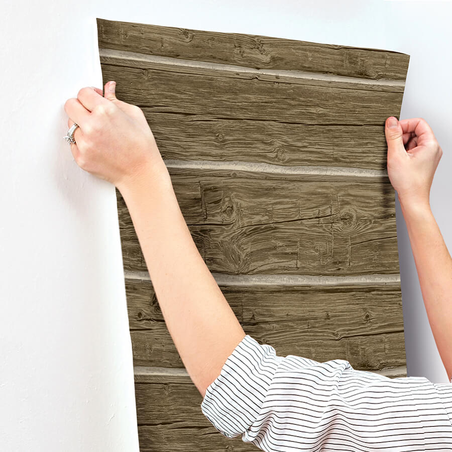 lodgepole-dark-brown-wallpaper-york-wallcoverings-4142-72613 - York Wallcoverings Wallpaper