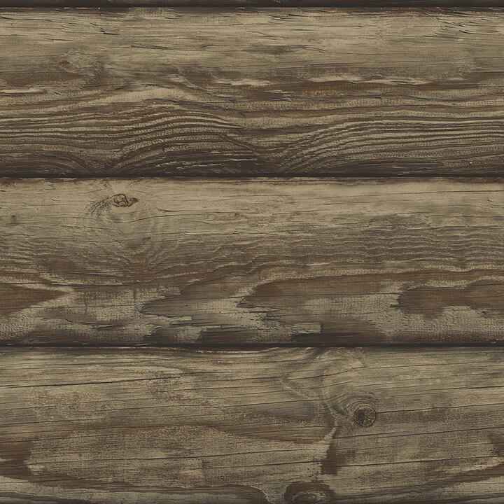 Bunkhouse Mahogany Wallpaper - York Wallcoverings - 4142-72616