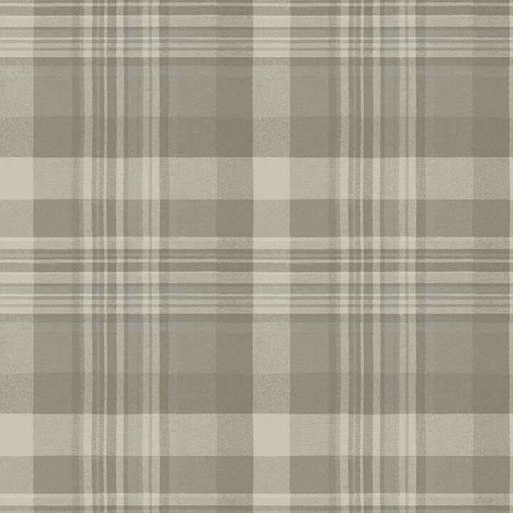 Dutton Plaid Light Brown Wallpaper - York Wallcoverings - 4142-72633 - York Wallcoverings Wallpaper