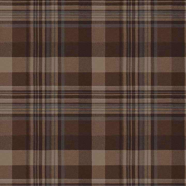 Dutton Plaid Rust Wallpaper - York Wallcoverings - 4142-72636
