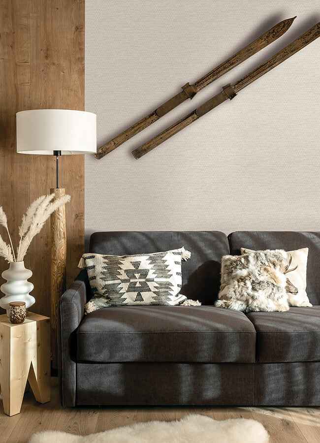 Plaited Grass Cream Wallpaper - York Wallcoverings - 4142-72650 - York Wallcoverings Wallpaper
