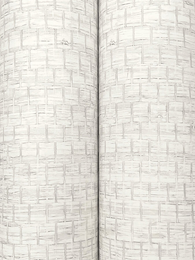 plaited-grass-white-wallpaper-york-wallcoverings-4142-72651 - York Wallcoverings Wallpaper