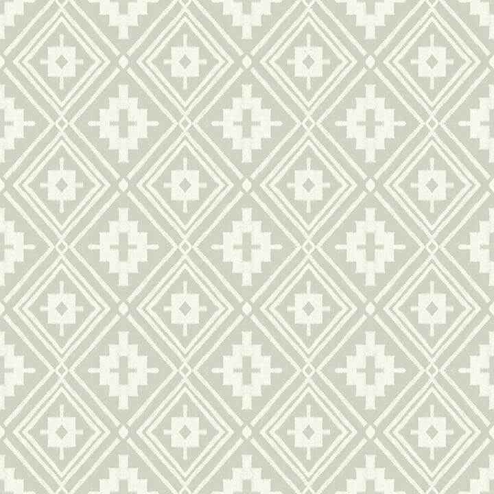 Camp Blanket Silver Wallpaper - York Wallcoverings - 4142-72659 - York Wallcoverings Wallpaper