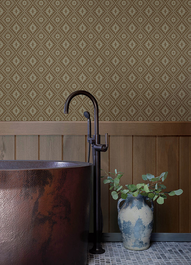 camp-blanket-chestnut-wallpaper-york-wallcoverings-4142-72660