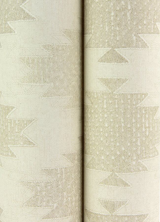 stitched-heirloom-khaki-wallpaper-york-wallcoverings-4142-72662 - York Wallcoverings Wallpaper