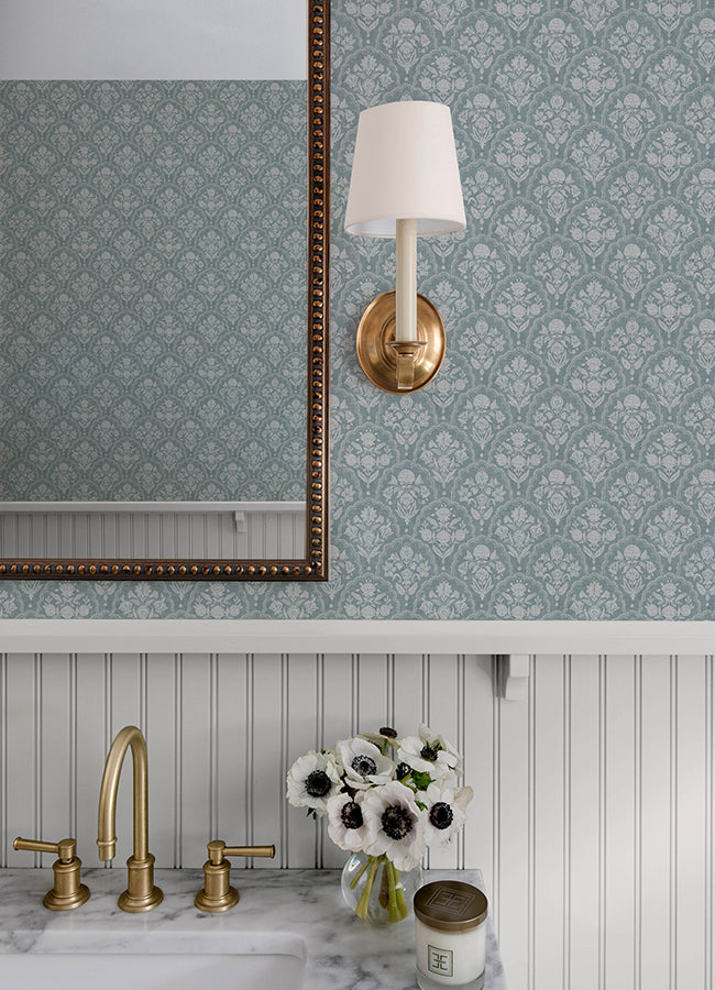 frances-blue-fishscale-wallpaper-york-wallcoverings-ast6351