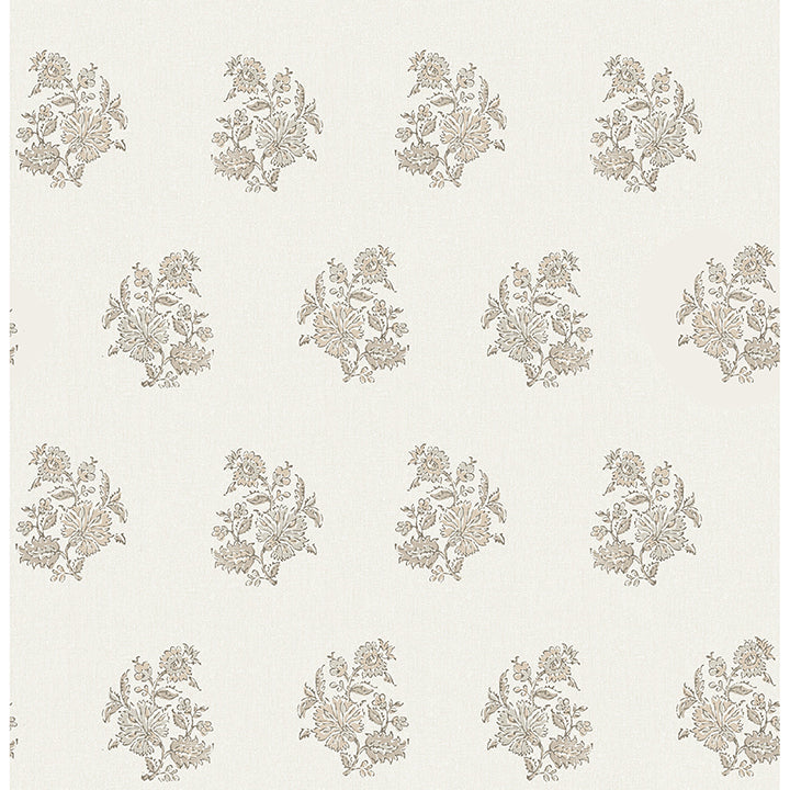 overbrook-taupe-bouquet-toss-wallpaper-york-wallcoverings-ast6360