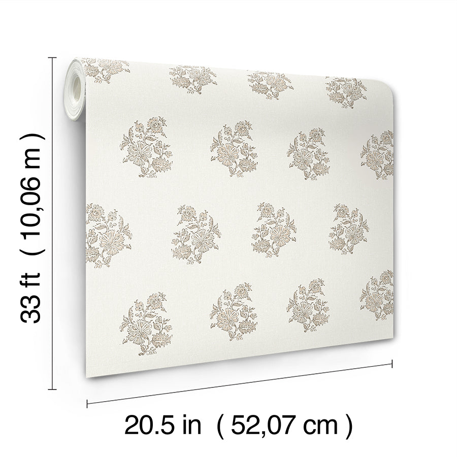 overbrook-taupe-bouquet-toss-wallpaper-york-wallcoverings-ast6360