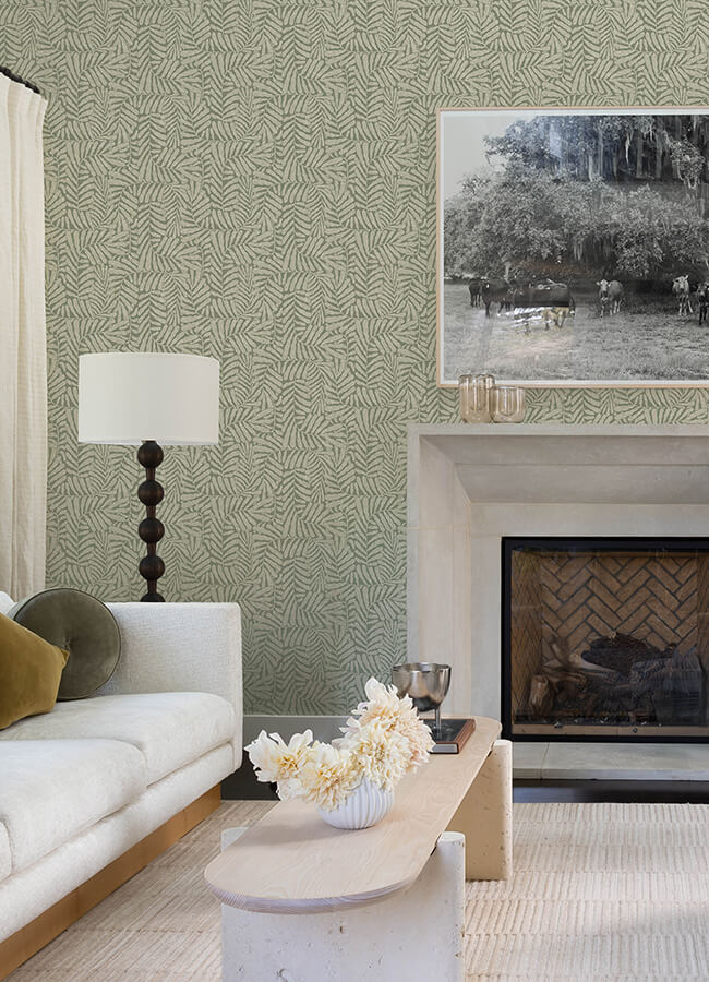 gabriel-moss-fern-wallpaper-york-wallcoverings-4155-27311 - York Wallcoverings Wallpaper