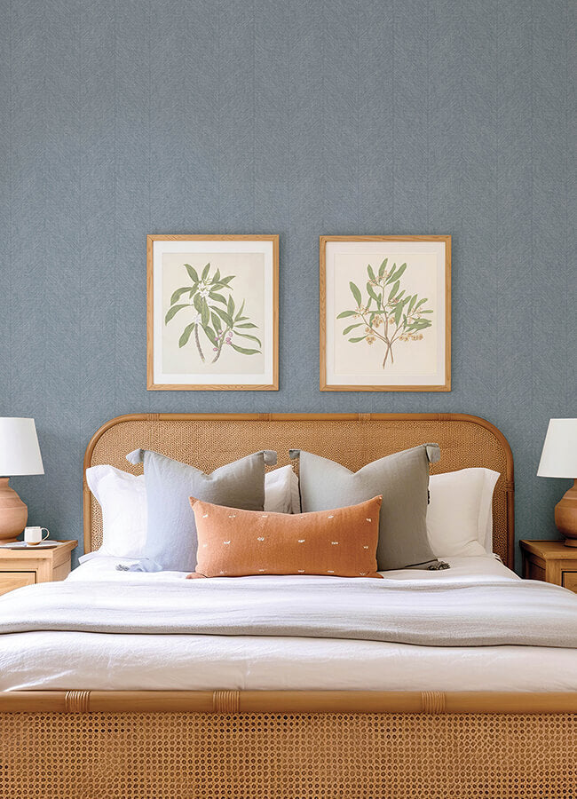 kallam-light-blue-chevron-wallpaper-york-wallcoverings-4155-27319 - York Wallcoverings Wallpaper