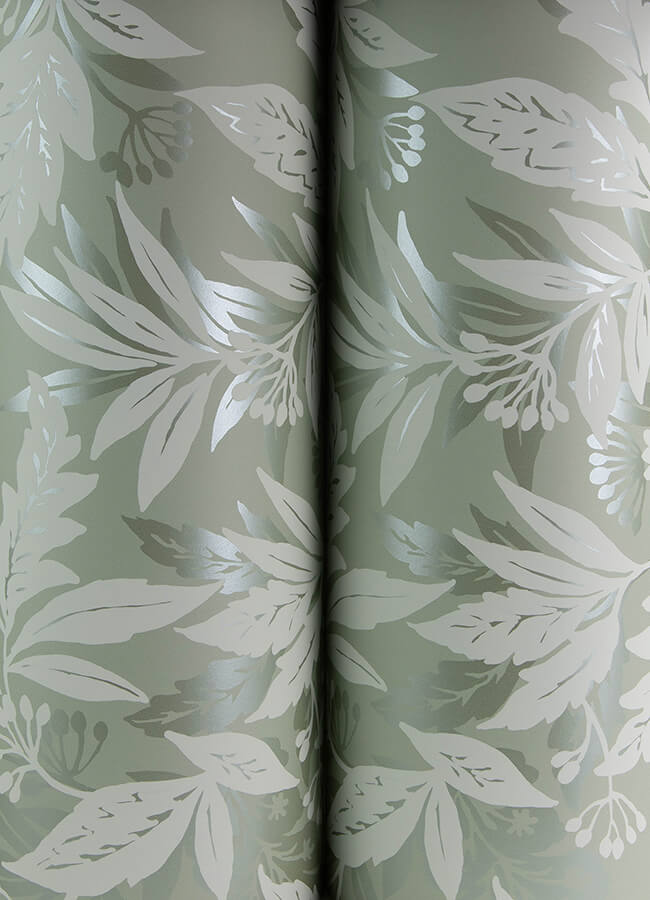 anita-sage-woodland-floral-wallpaper-york-wallcoverings-4155-27326 - York Wallcoverings Wallpaper