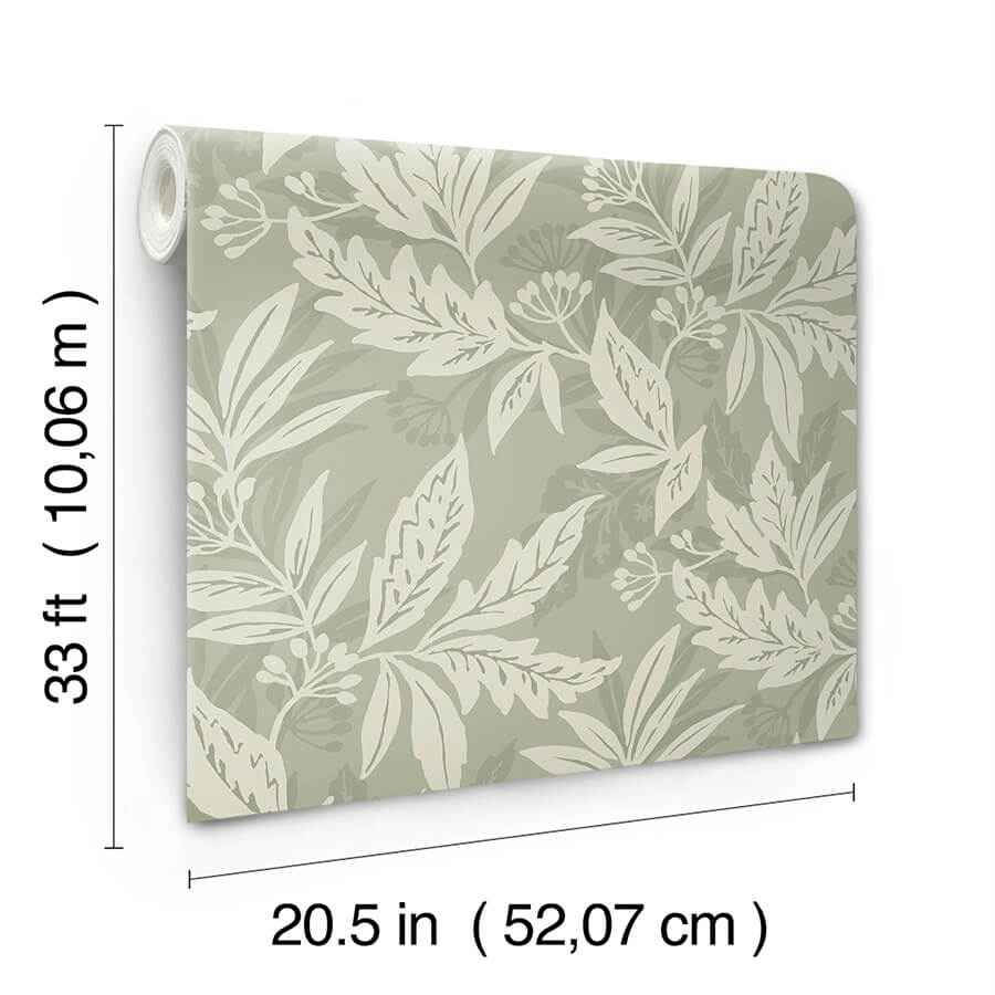 Anita Sage Woodland Floral Wallpaper - York Wallcoverings - 4155-27326 - York Wallcoverings Wallpaper