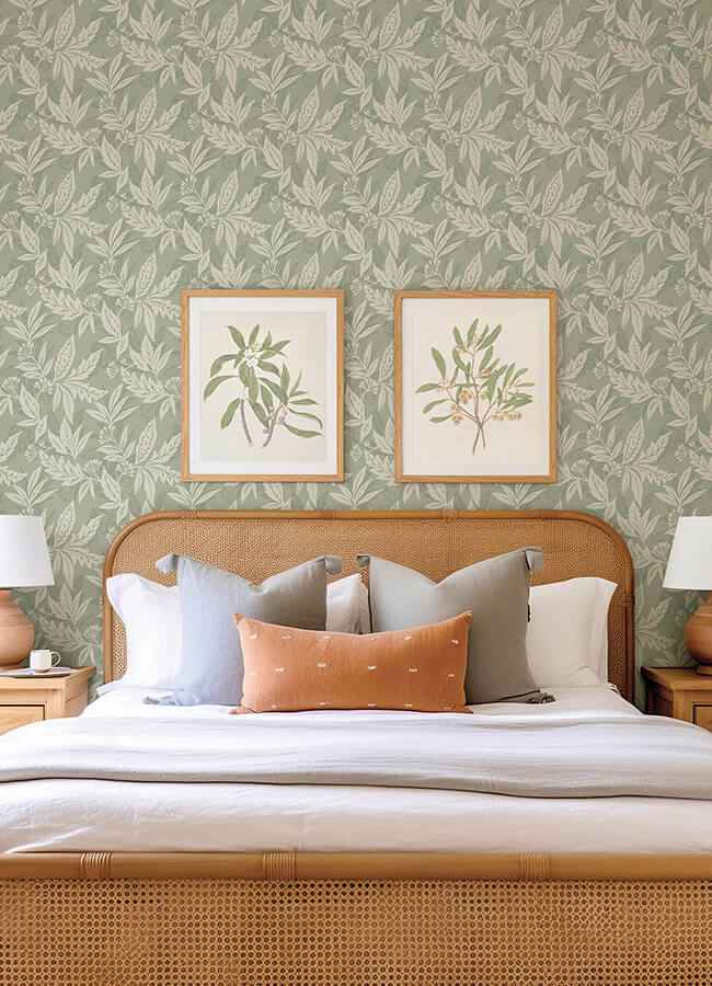Anita Sage Woodland Floral Wallpaper - York Wallcoverings - 4155-27326 - York Wallcoverings Wallpaper