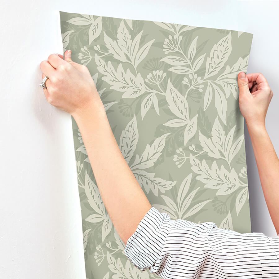 anita-sage-woodland-floral-wallpaper-york-wallcoverings-4155-27326 - York Wallcoverings Wallpaper