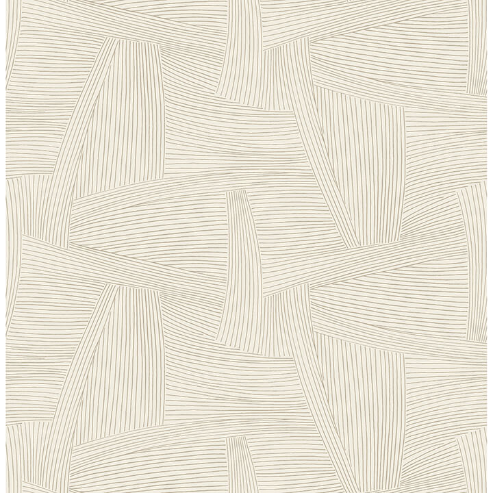 reid-light-brown-woven-geometric-wallpaper-york-wallcoverings-4155-27332 - York Wallcoverings Papel pintado