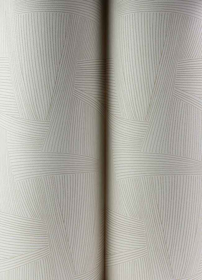 Reid Light Brown Woven Geometric Wallpaper - York Wallcoverings - 4155-27332 - York Wallcoverings Wallpaper