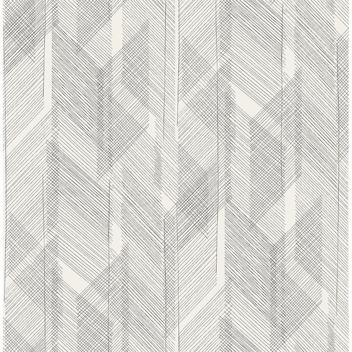 bryant-black-crosshatch-wallpaper-york-wallcoverings-4155-27336 - York Wallcoverings Wallpaper