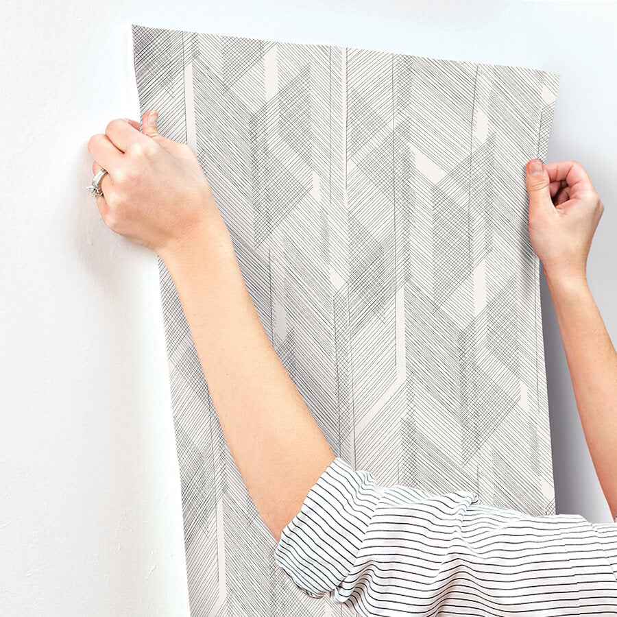 Bryant Black Crosshatch Wallpaper - York Wallcoverings - 4155-27336 - York Wallcoverings Wallpaper
