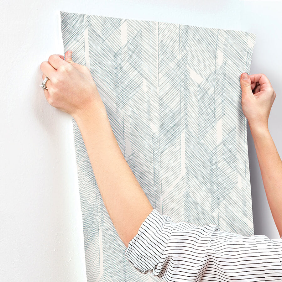 bryant-blue-crosshatch-wallpaper-york-wallcoverings-4155-27337 - York Wallcoverings Papel pintado