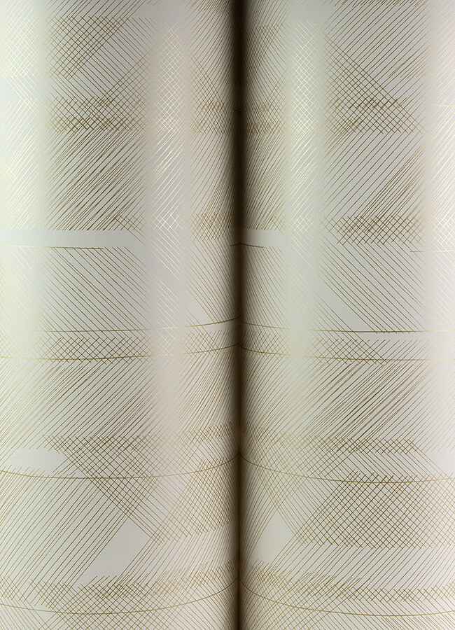Bryant Gold Crosshatch Wallpaper - York Wallcoverings - 4155-27339 - York Wallcoverings Wallpaper