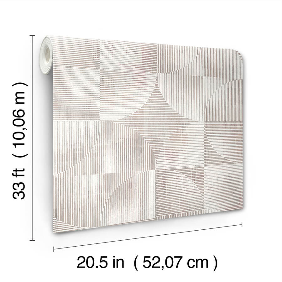 woodbine-rose-abstract-geometric-wallpaper-york-wallcoverings-4155-27341 - York Wallcoverings Wallpaper