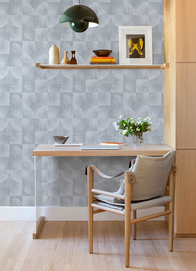woodbine-slate-abstract-geometric-wallpaper-york-wallcoverings-4155-27343 - York Wallcoverings Wallpaper