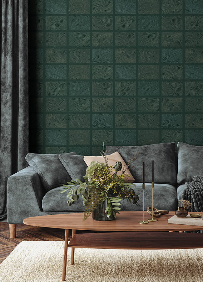 bronson-evergreen-topography-wallpaper-york-wallcoverings-4155-72800 - York Wallcoverings Papel pintado