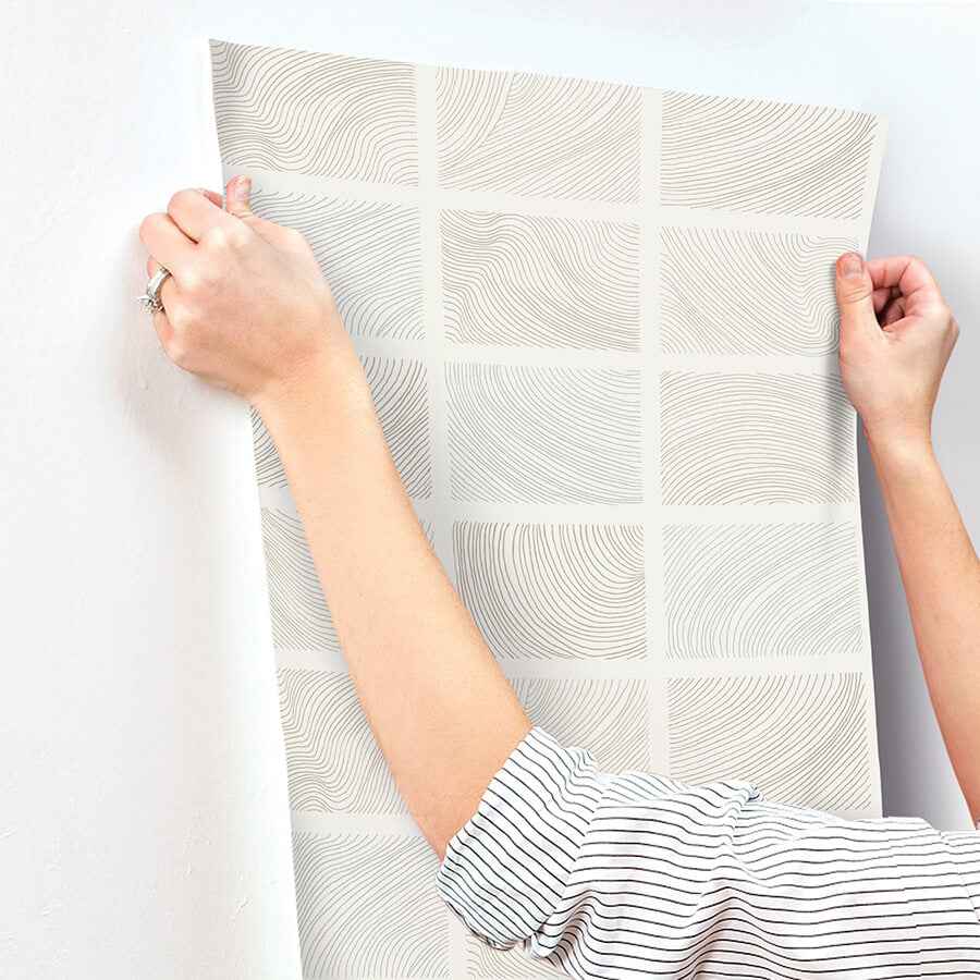 Bronson Ivory Topography Wallpaper - York Wallcoverings - 4155-72803 - York Wallcoverings Wallpaper